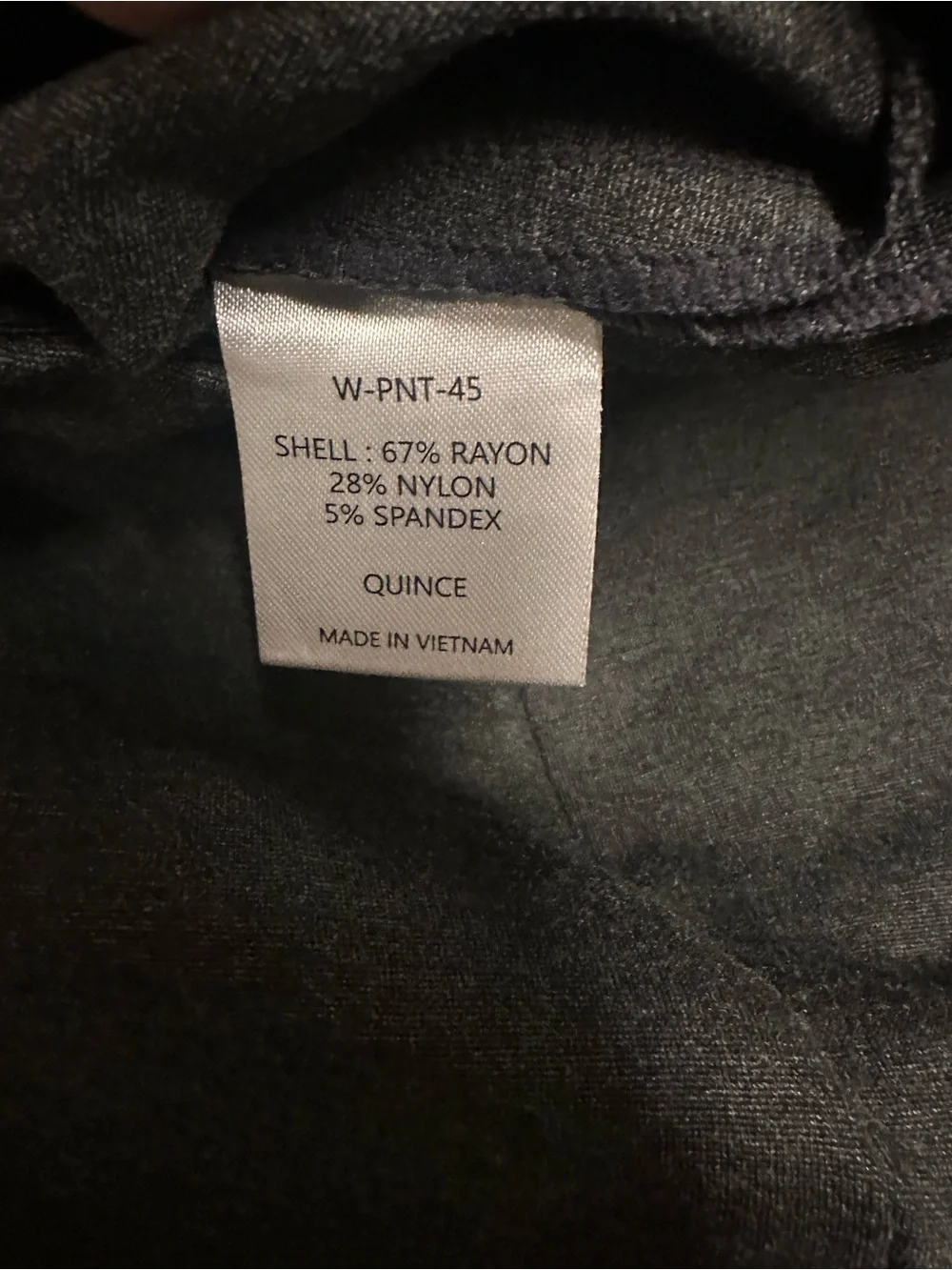 Quince Charcoal Gray Pants - Picture 6 of 6
